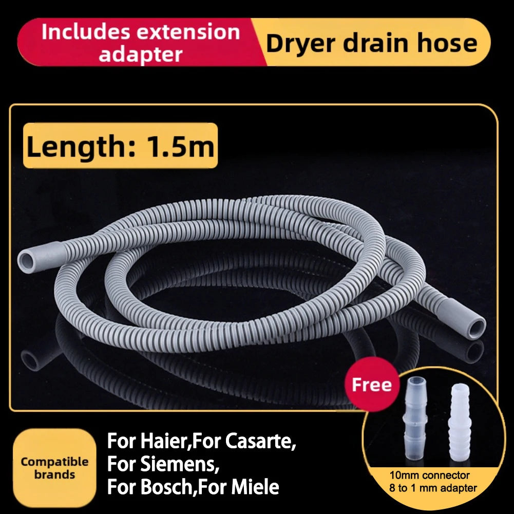 PE+PT Drain Extension Hose Haier Dryers Supports System Reliability