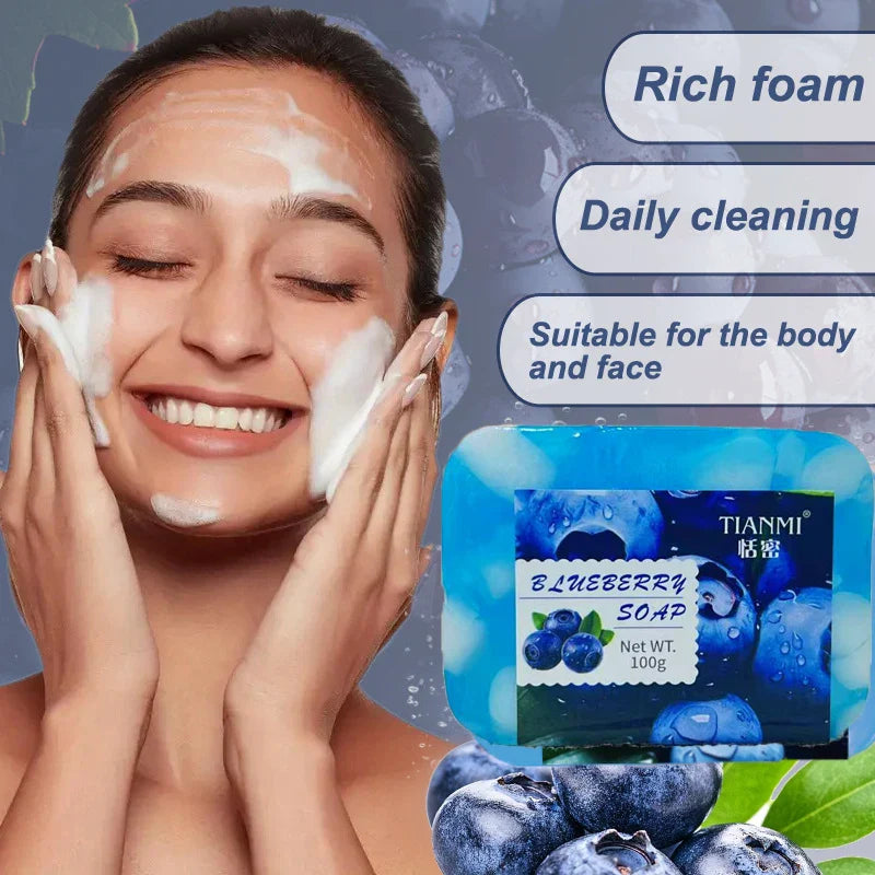 Blueberry Jelly Soap – Deep Cleansing & Moisturizing Body Bar