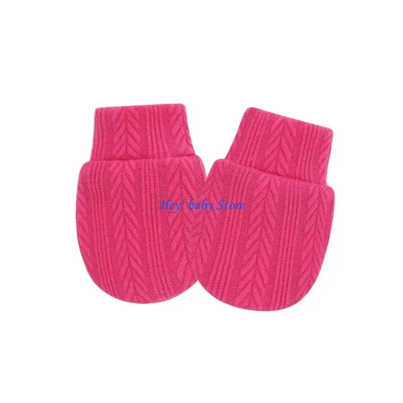 Newborn Scratch Proof Mittens | Soft Cotton Baby Hand Covers