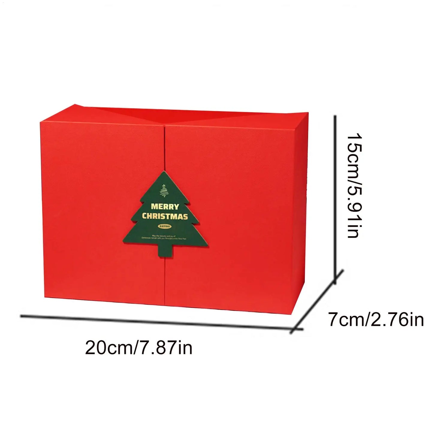 Reusable Christmas Gift Box | Festive Kraft Paper Storage