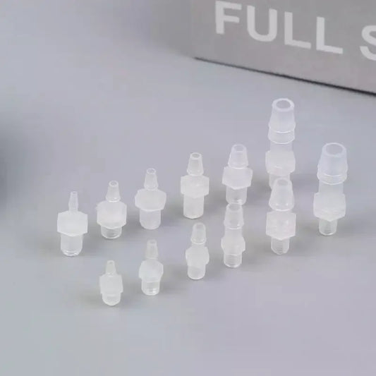 PP Plastic Hose Joint Adapter Air Valve Connector 10 Pack Hose Pipe Connector Peaceful Pleasures Health and Wellness