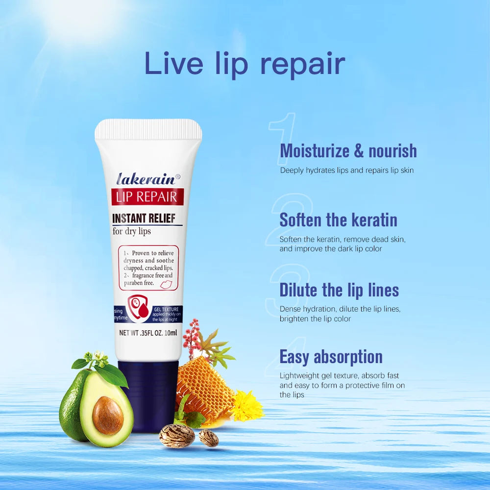 Hose Lip Care Repair Gel Cream Hydrating Hydrating Hydrating Hydrating Dryness Soothing Chapping Hydrating Repair Lip Balm Peaceful Pleasures Health and Wellness