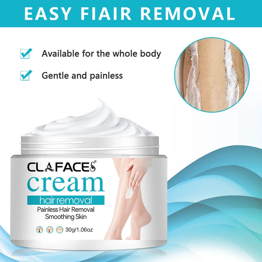 LGRAMER Painless Hair Removal Cream | Growth Inhibitor Cream Hair Removal Cream Peaceful Pleasures Health and Wellness