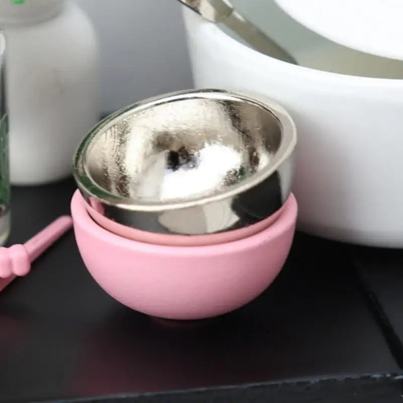 1/12 Miniature Bowl & Chopsticks Dollhouse Tableware Set
