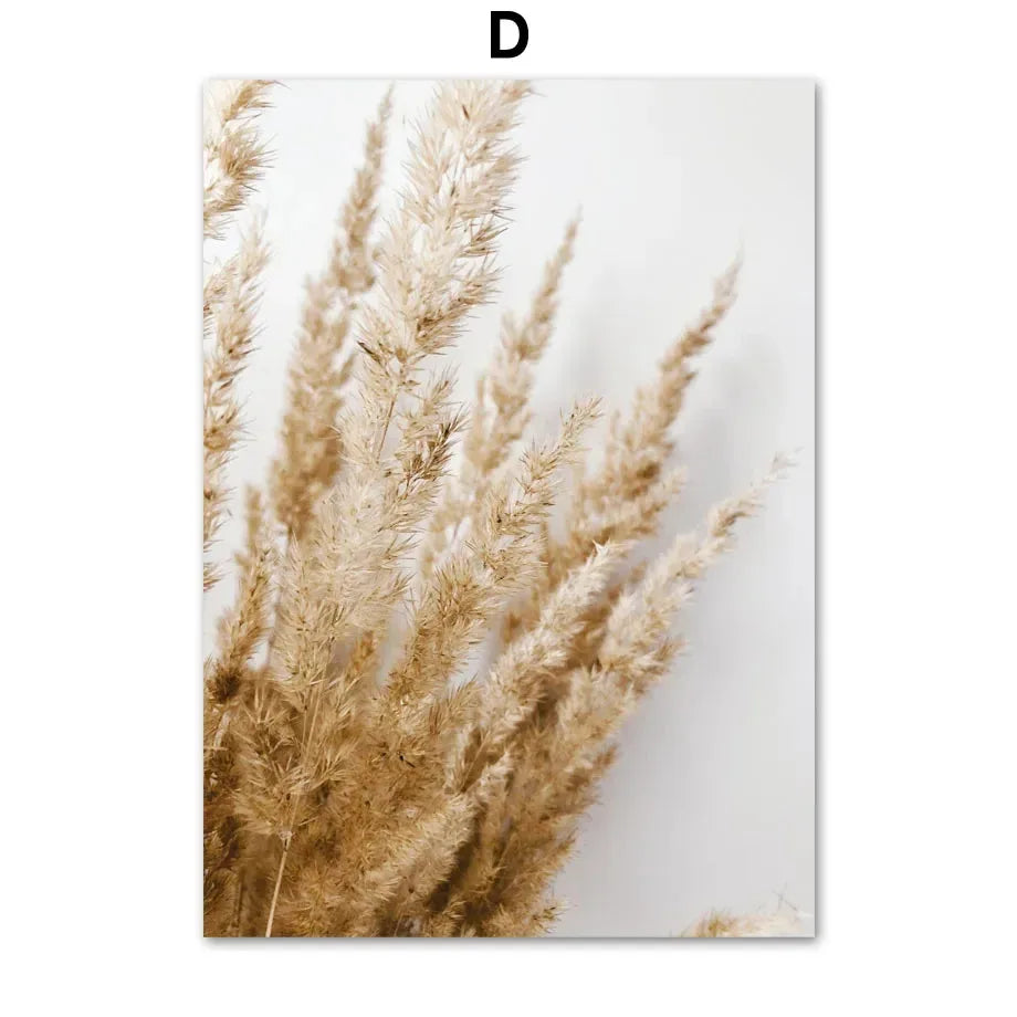 Fall Pumpkin Autumn Canvas Wall Art | Nordic Home Decor Print