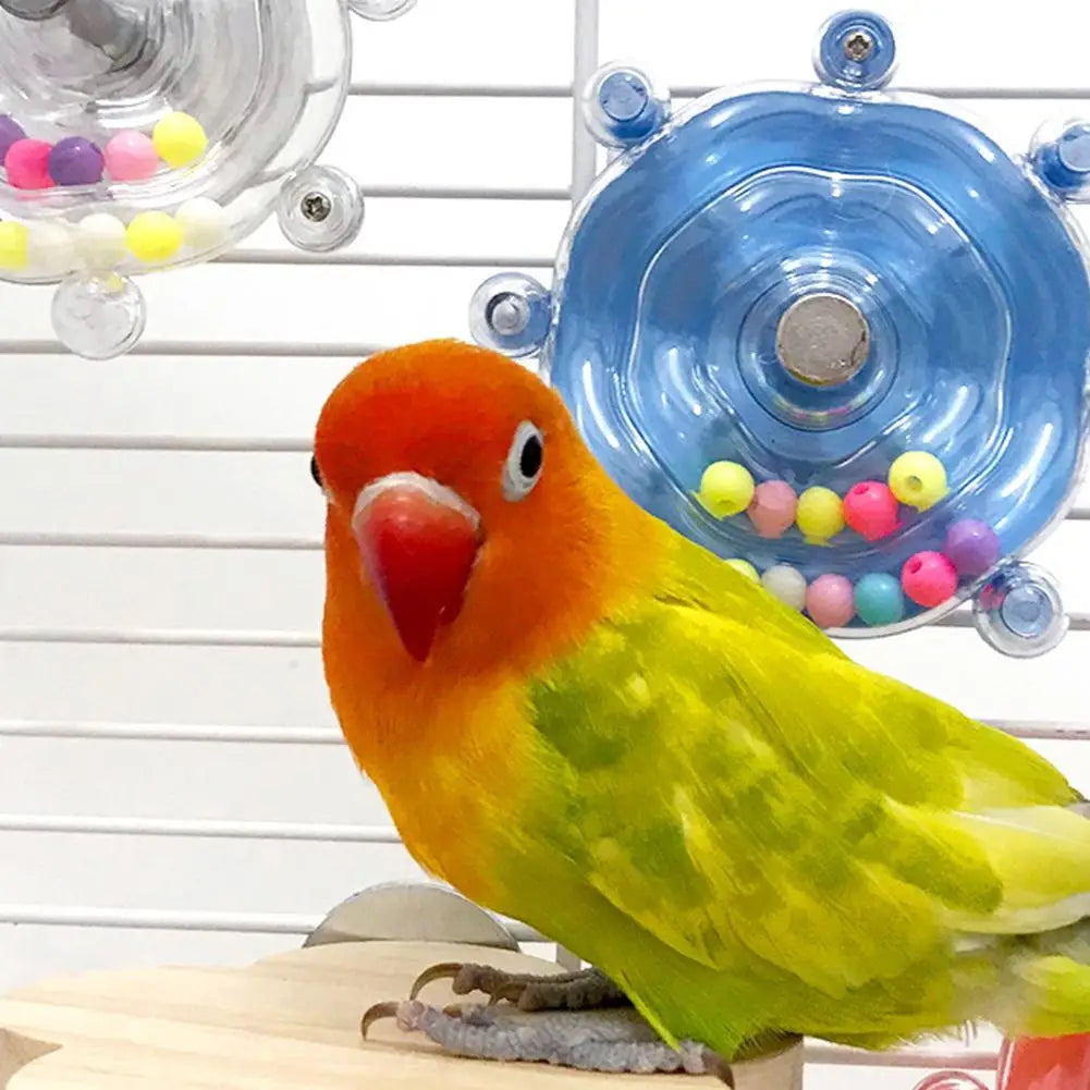 Interactive Parrot Toy for Mental Stimulation Peaceful Pleasures Health and Wellness