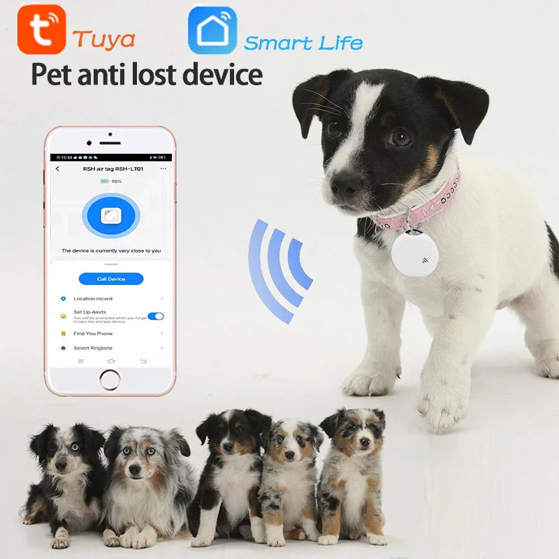 Tuya Bluetooth Smart Tag Anti-lost device Smart tracker Two-way Search Android IOS key Tracker Item locator work with Smart Llfe Peaceful Pleasures Health and Wellness