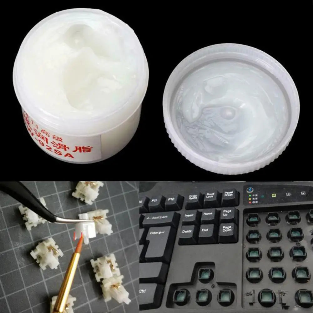 Synthetic Grease Lubricant for Keyboards, Printers & Bearings