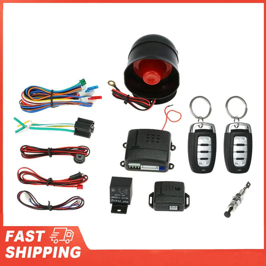 2 Remote Siren Wiring Harness Programmable Universal Car Vehicle Peaceful Pleasures Health and Wellness Default Title