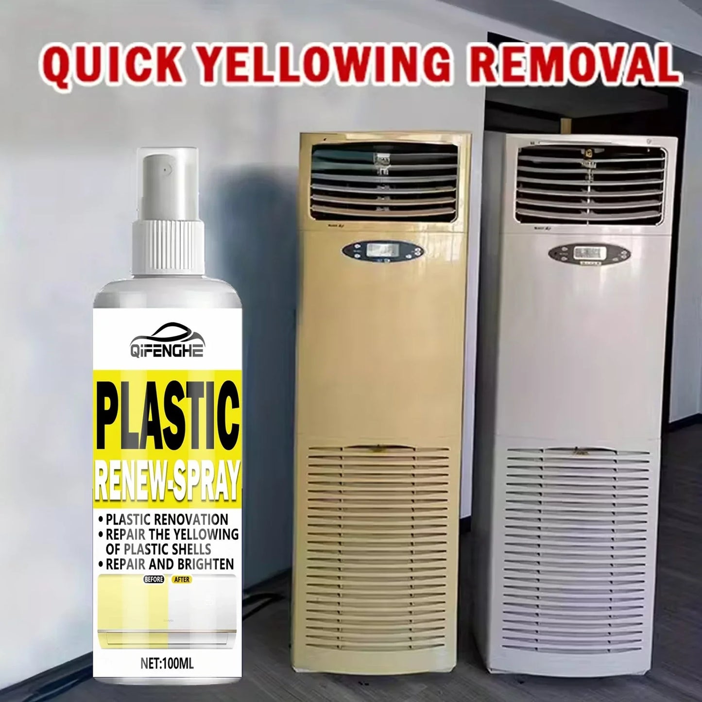 Plastic Yellowing Repair Agent 100ml – Whiten & Restore Plastic