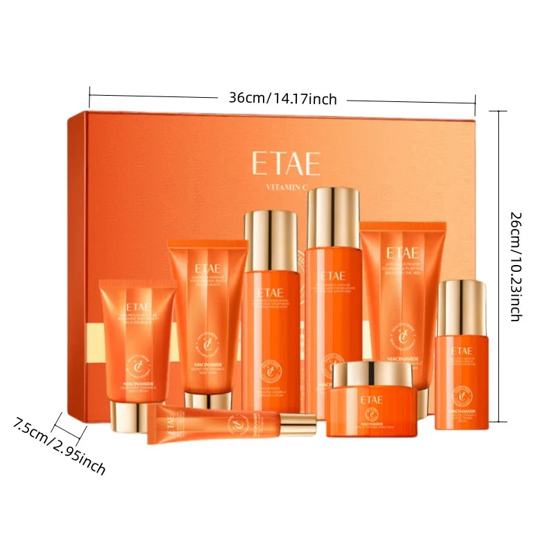 Niacinamide & Vitamin C Hydrating 5-Piece Skincare Set