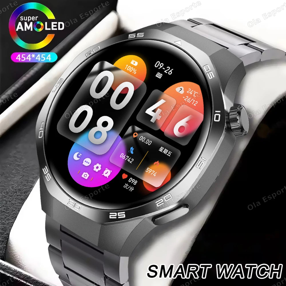 Ola Esporte Smart Watch – AMOLED, Bluetooth Call & ECG Monitor