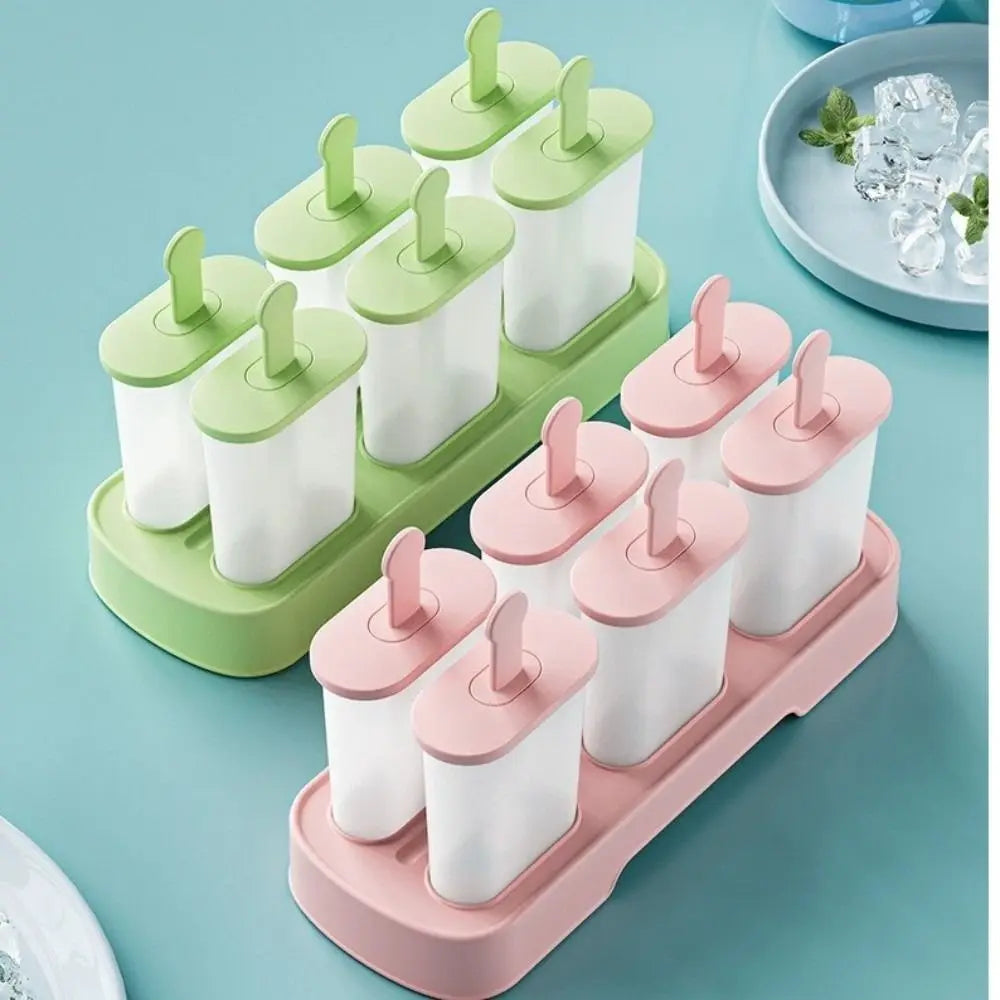 Reusable Popsicle Mold Set – DIY Homemade Ice Cream Maker