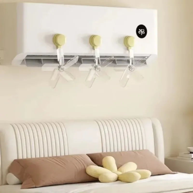 Magnetic AC Deflector Shield – 360° Adjustable Wind Guard