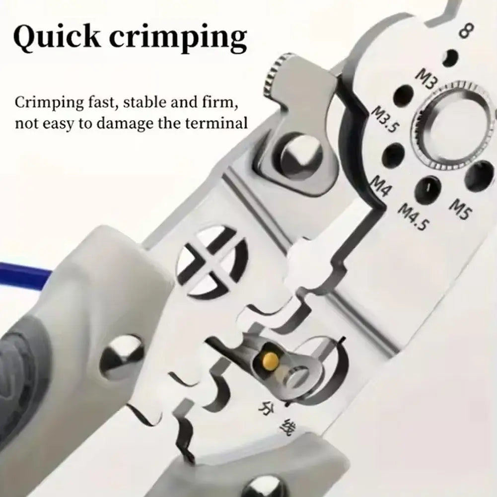 Multi Functional Electrician Pliers For Wire Splitting And Stripping Specialized For Electricians Peaceful Pleasures Health and Wellness