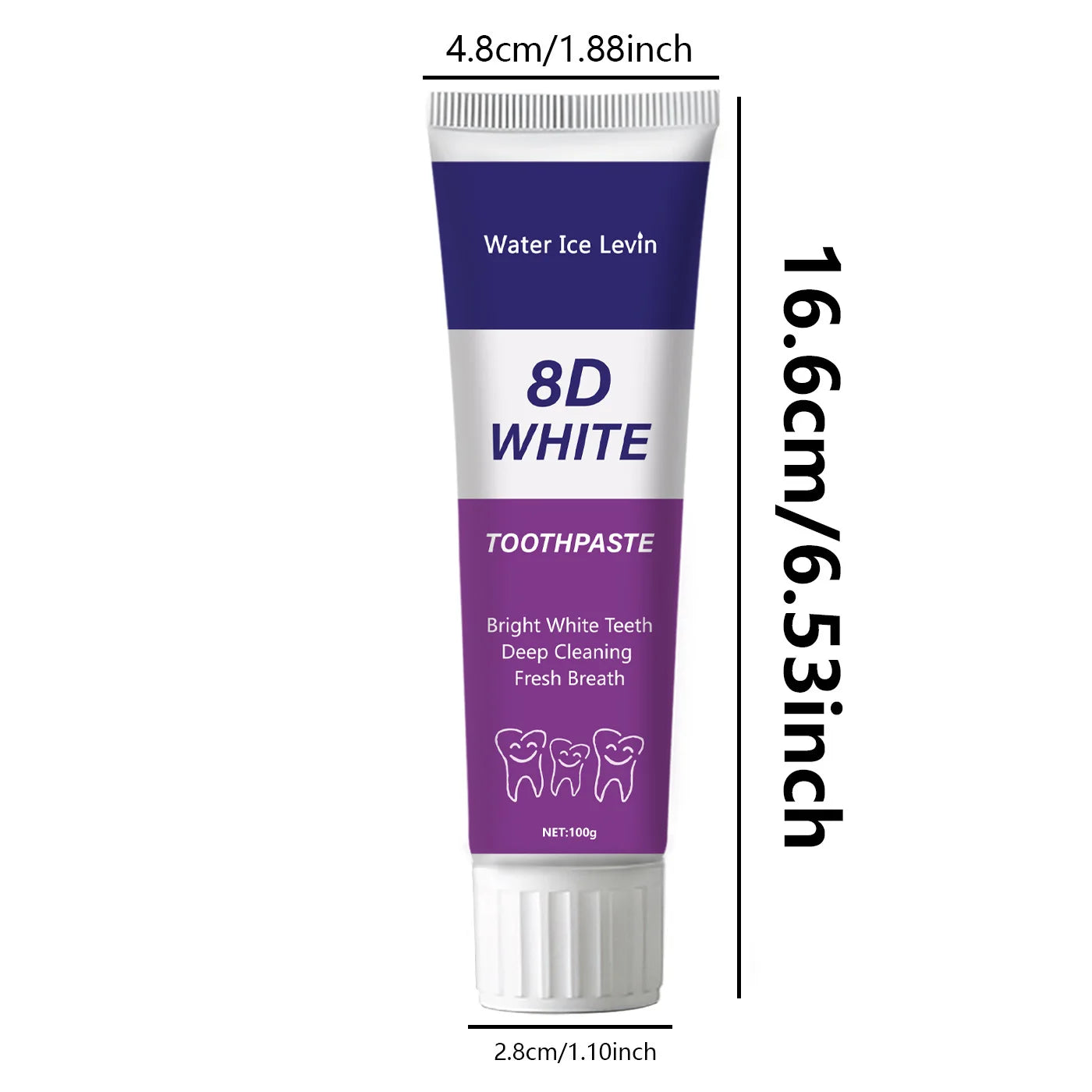 Purple Whitening Toothpaste | Apatite, Alcohol & Sulfate-Free