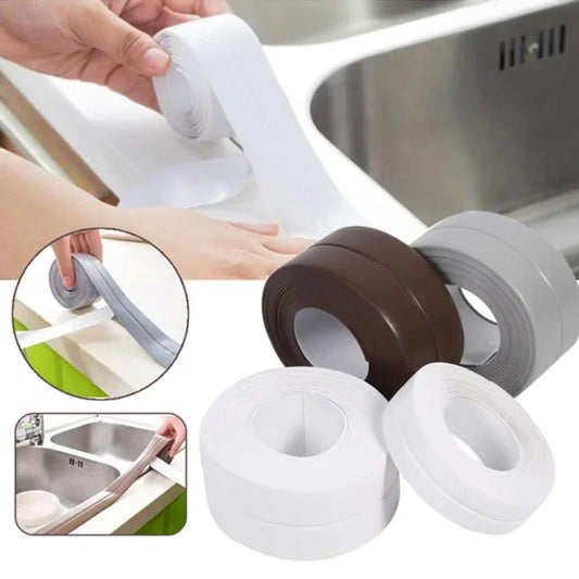 PVC Waterproof Sealing Tape – Self-Adhesive Kitchen & Bath Caulk Waterproof Sealing Tape Oasis Select