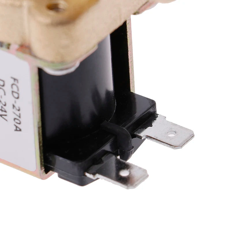 Brass Solenoid Valve G1/2" – 12V 24V DC / 220V AC | HELTC