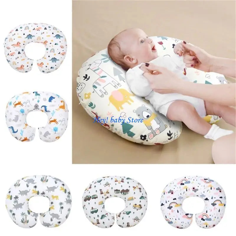 Cotton Nursing Pillow for Breastfeeding & Baby Feeding