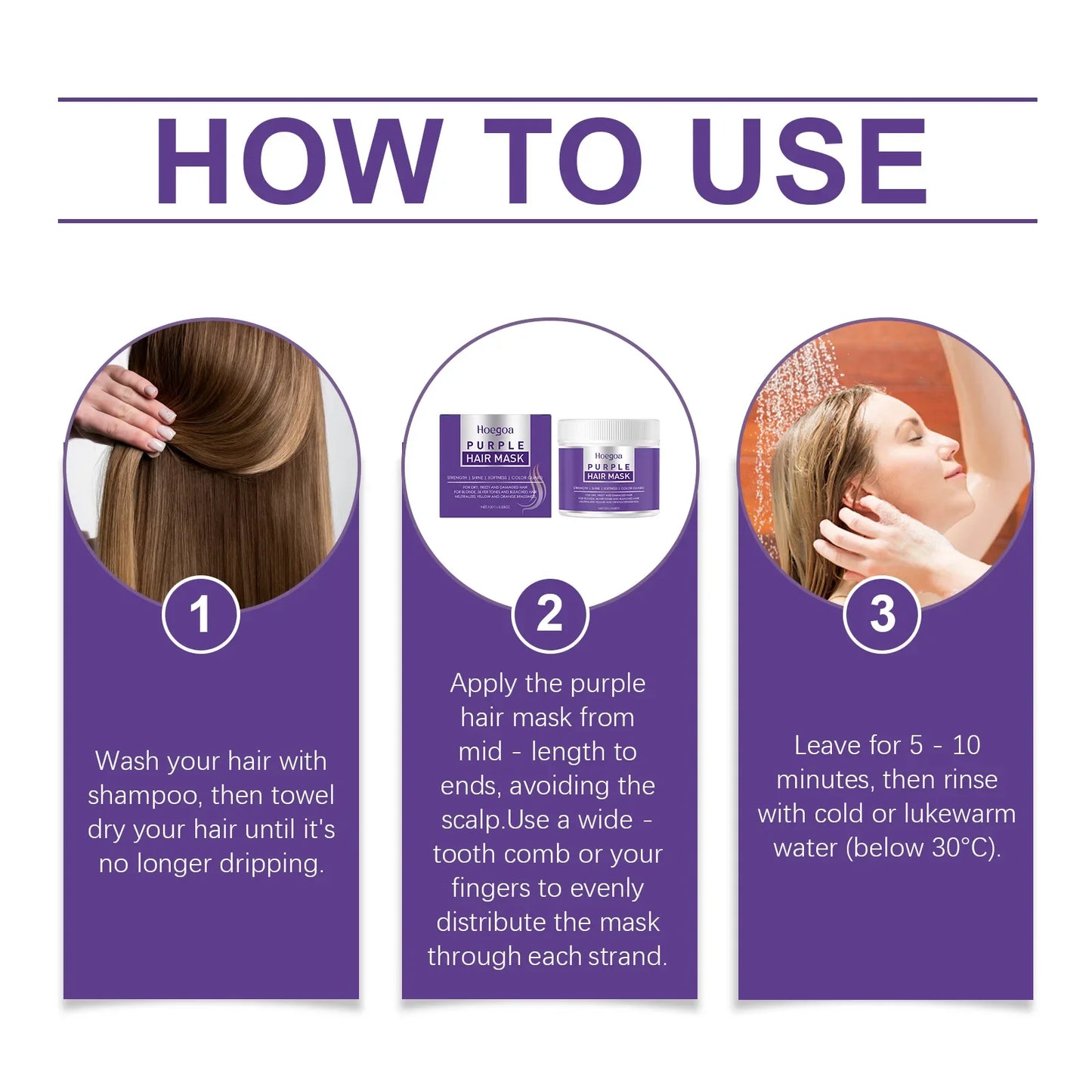 HOEGOA Hair Nourishing Mask – Moisturize, Smooth & Strengthen