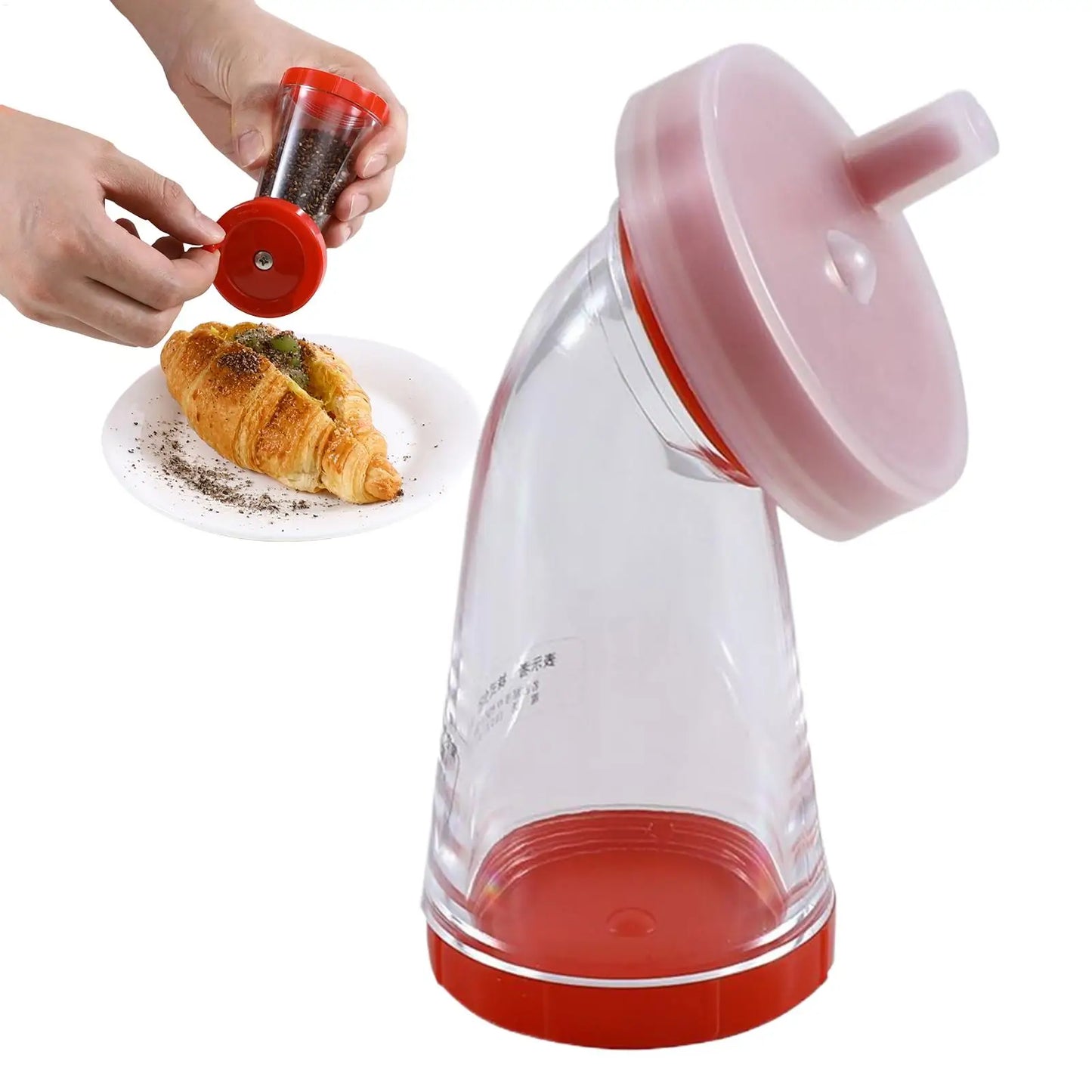Hand-Cranked Sesame & Spice Grinder Mill | Manual Kitchen Tool