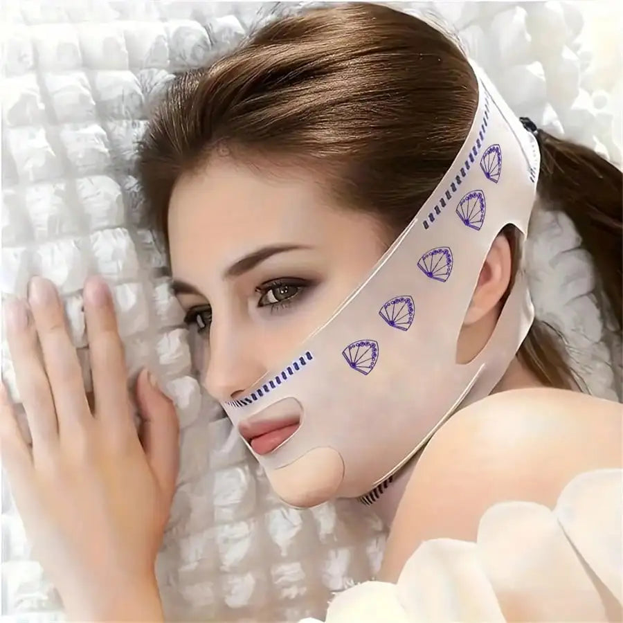 V-Line Face Lifting Belt | Chin & Jawline Contouring Mask