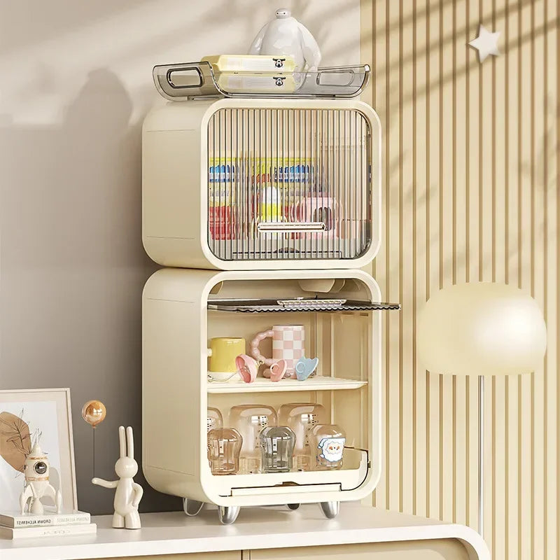 Baby Bottle Drying Rack & Organizer - Space-Saving Holder for Infant Tableware, Feeding Tools with Drainage Base Peaceful Pleasures Health and Wellness
