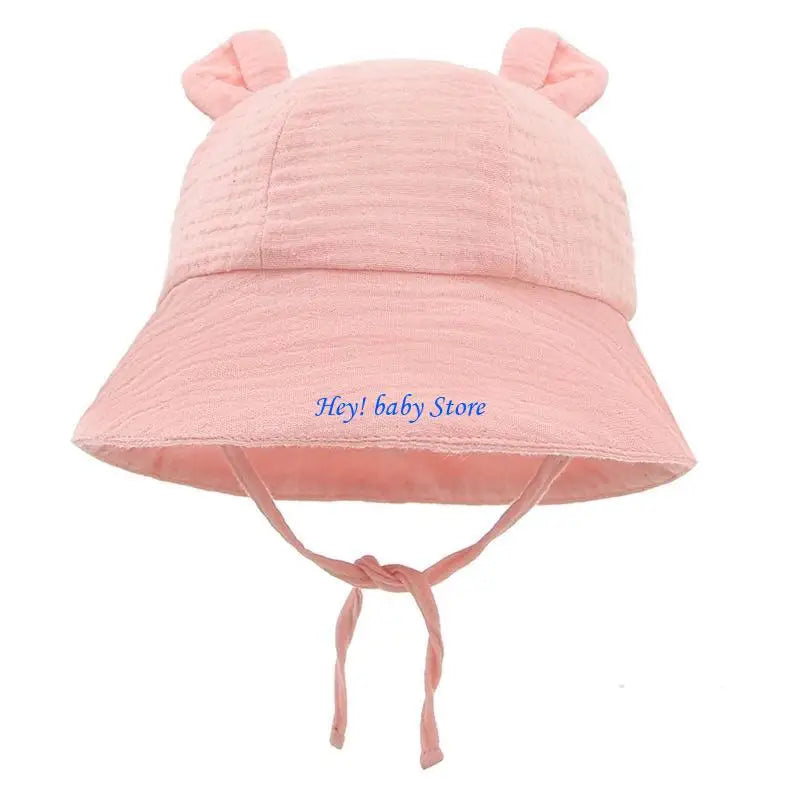 Baby Wide Brim Sun Hat | Soft Breathable UPF Bucket Cap 3–12M
