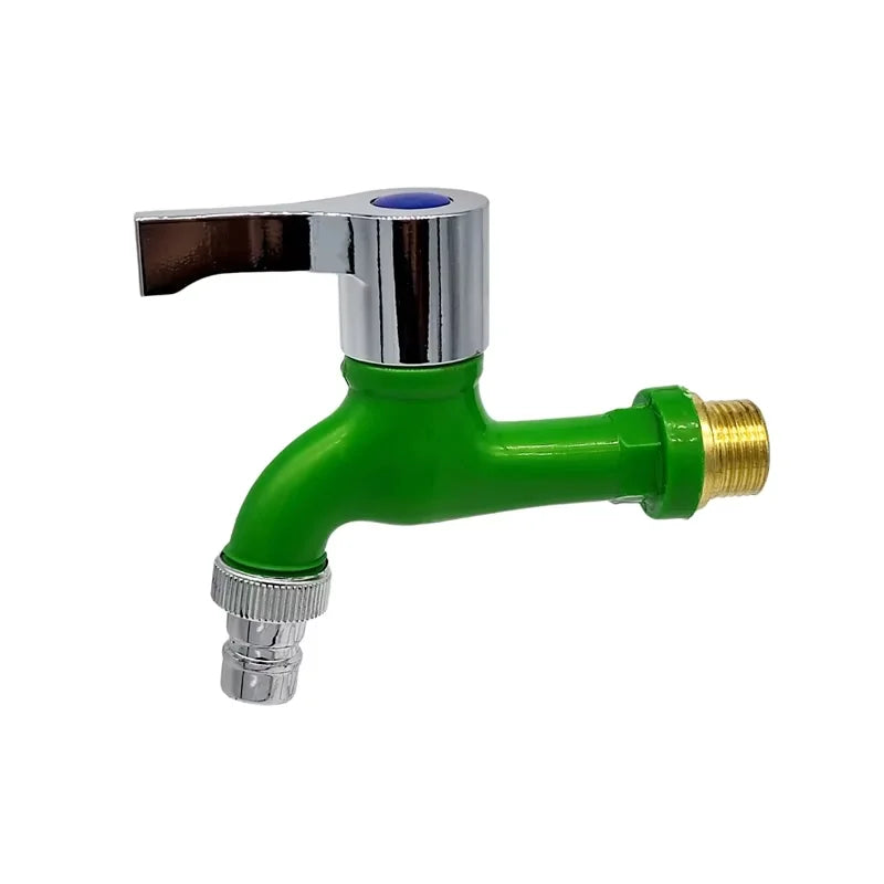 1/2" In-Wall Washing Machine Faucet | 4-Point Water Inlet Tap