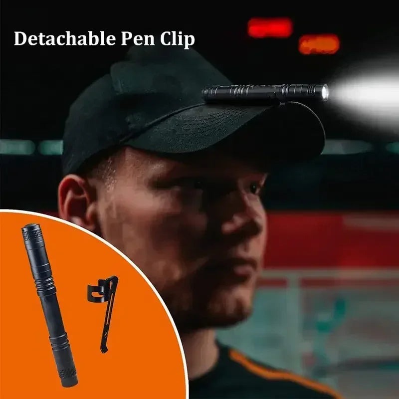 Mini XPE LED Flashlight | Compact Waterproof EDC Pen Torch