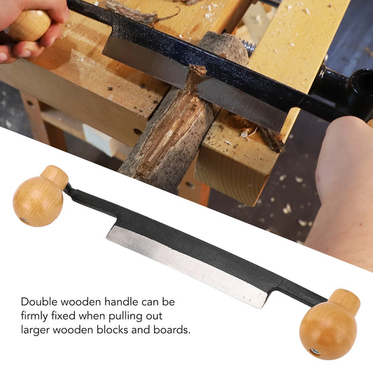 Straight Draw Knife HRC30 Hardness Draw Shave Knife Debarking Hand Tool Tungsten Steel Blade Easy To Grip for Woodworking Peaceful Pleasures Health and Wellness Default Title