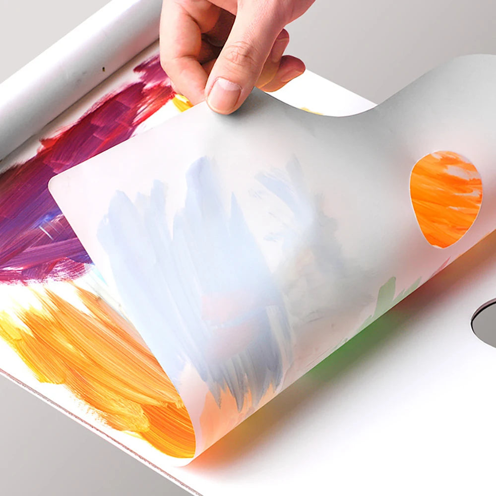 A4 Palette Art Students Disposable Washable Removable Acrylic Paper