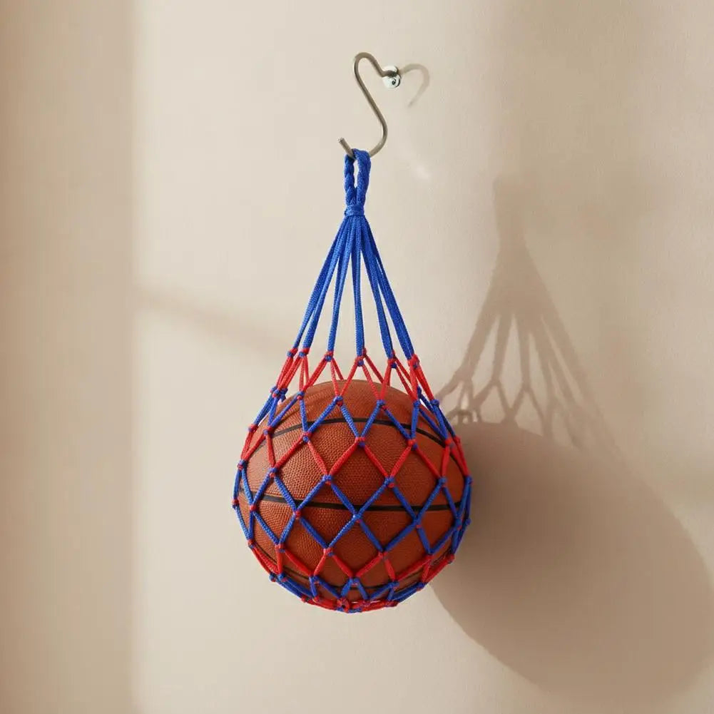 Single Ball Carrying Net Bag Basketball Soccer Football Mesh Storage Bag Portable Sports Ball Holder Volleyball Bag Peaceful Pleasures Health and Wellness