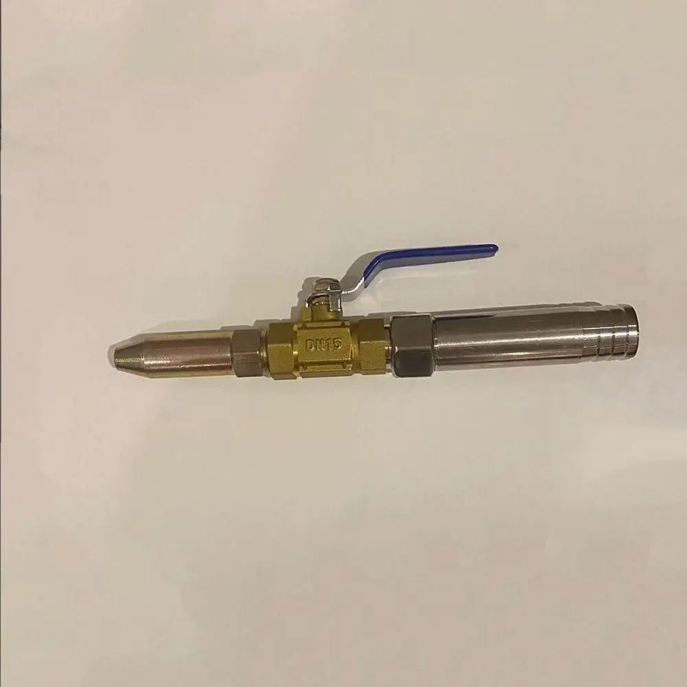 4-Point Copper High Pressure Spray Nozzle | Ball Valve Switch