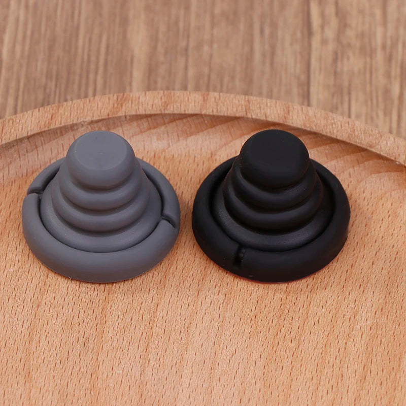 4 PCS Car Door Shock Absorber Cushion Silicone Pad Universal Gasket Trunk Sound Insulation Pad Shockproof Latch Accessories Peaceful Pleasures Health and Wellness