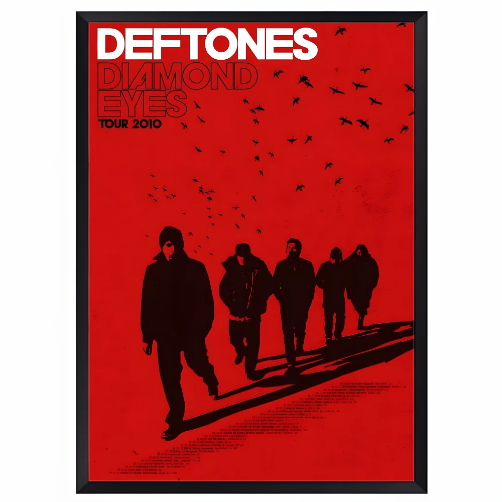 Deftones Band Poster – HD Waterproof PVC Wall Art Decor