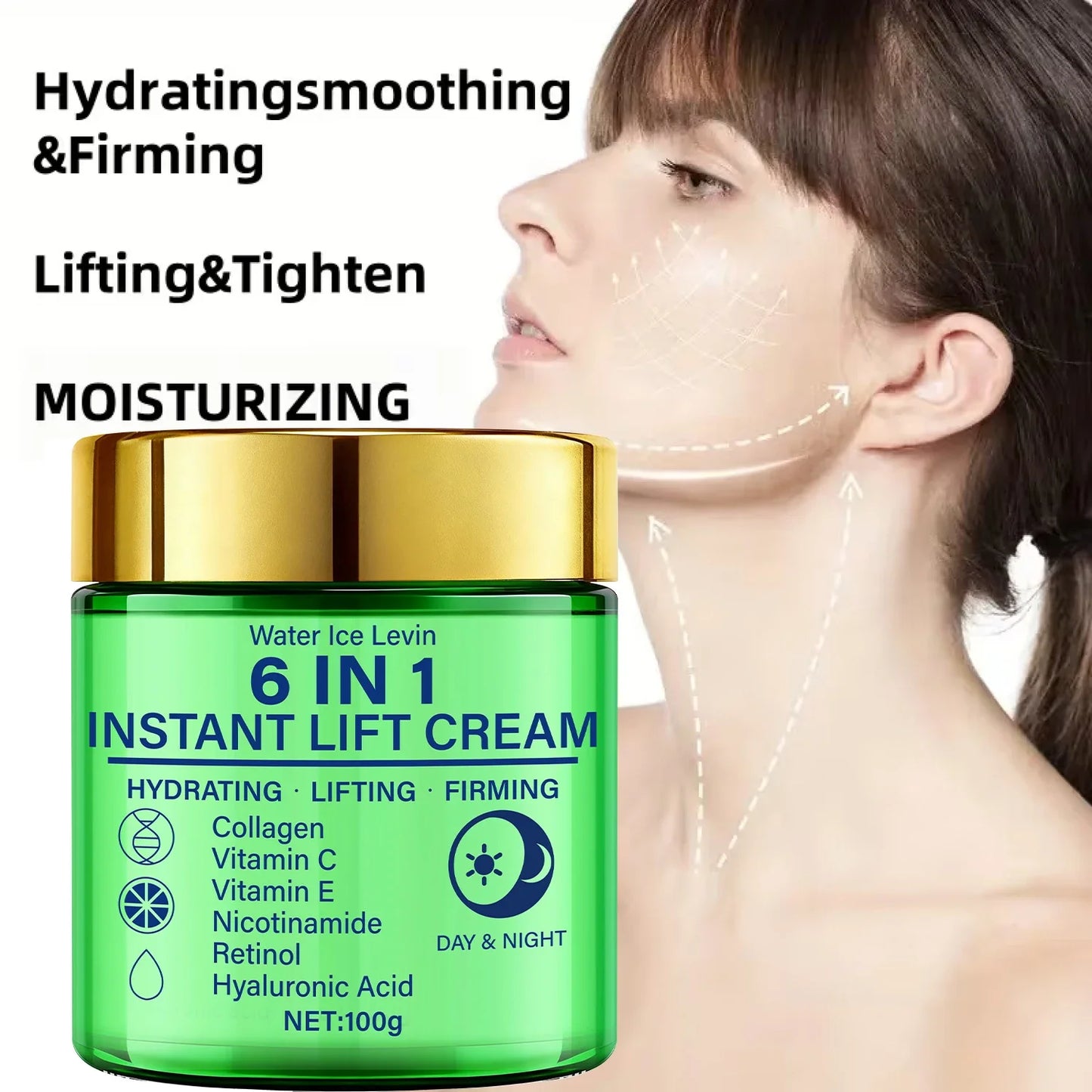6-in-1 Collagen & Retinol Face Cream – Firm, Lift & Hydrate