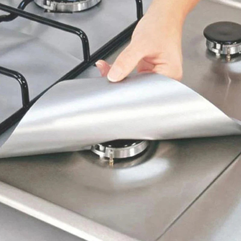 Non-Stick Gas Stove Liner Pads | Heat Resistant & Reusable 5/15 PCS