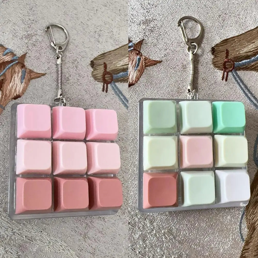 9-Key Fidget Keyboard Toy for Stress Relief Peaceful Pleasures Health and Wellness