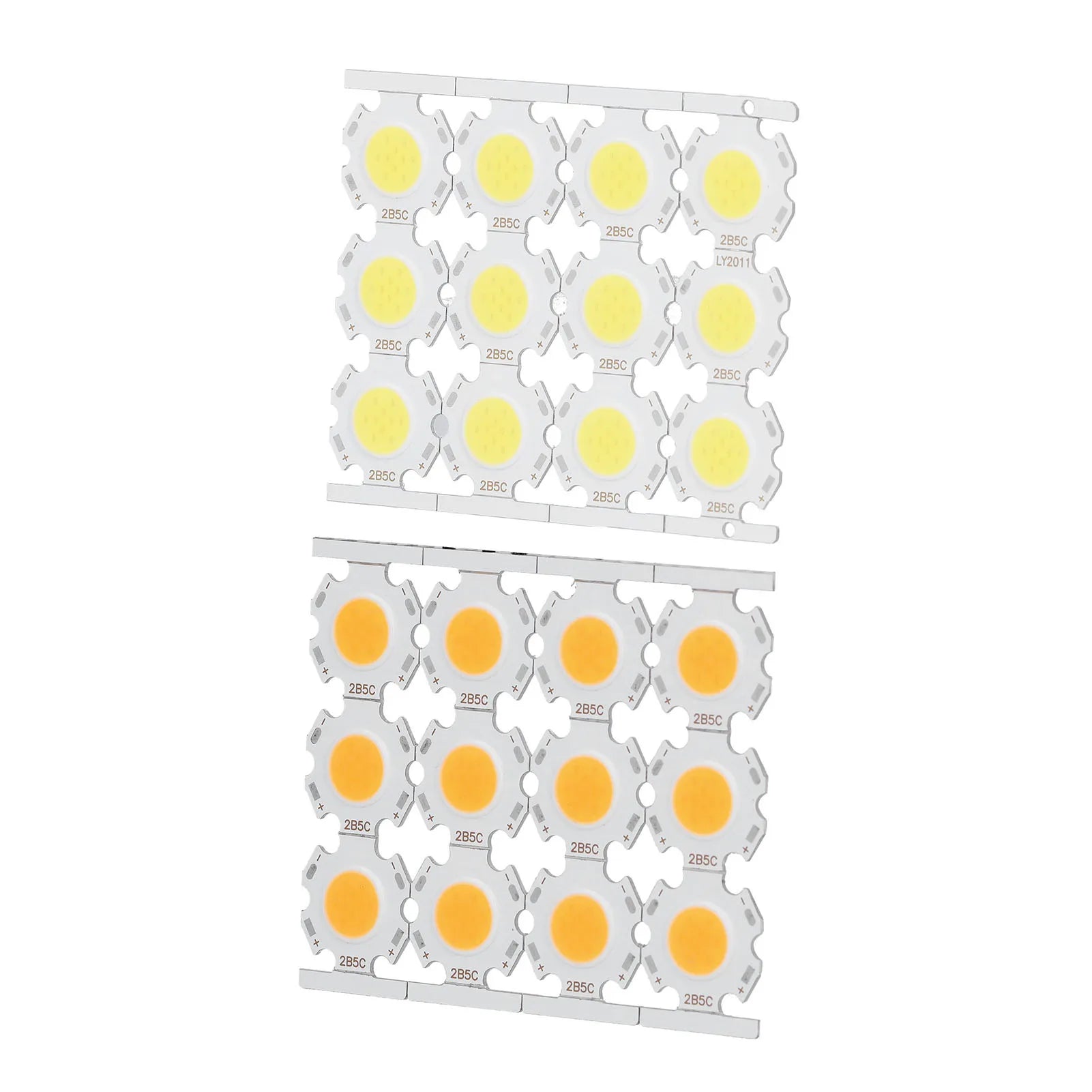 COB Light Emitter COB Light Chip No Stroboscopic Indoor Lighting Round LED Chips Uniform Luminescence and No Dazzling for Lamp Peaceful Pleasures Health and Wellness