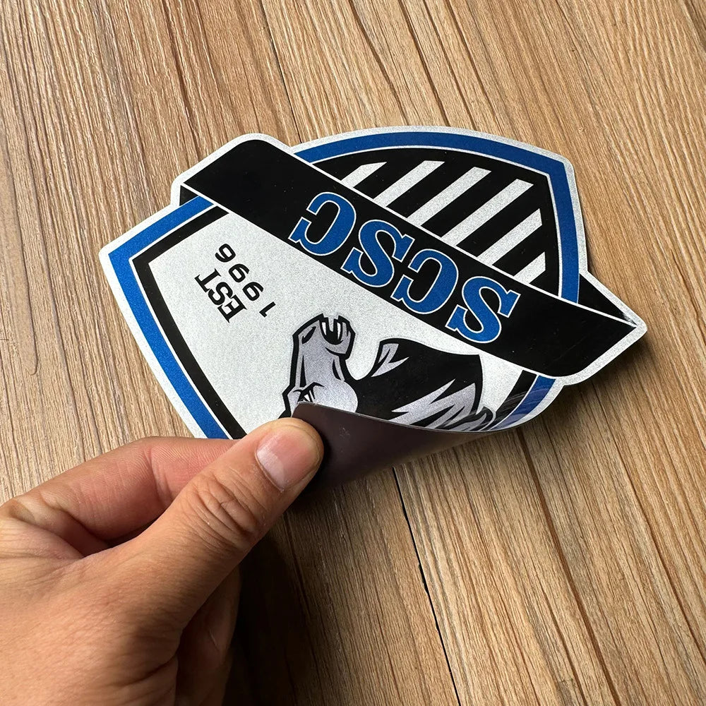 Custom Magnetic Reflective Vinyl Stickers | Car & Business Decals
