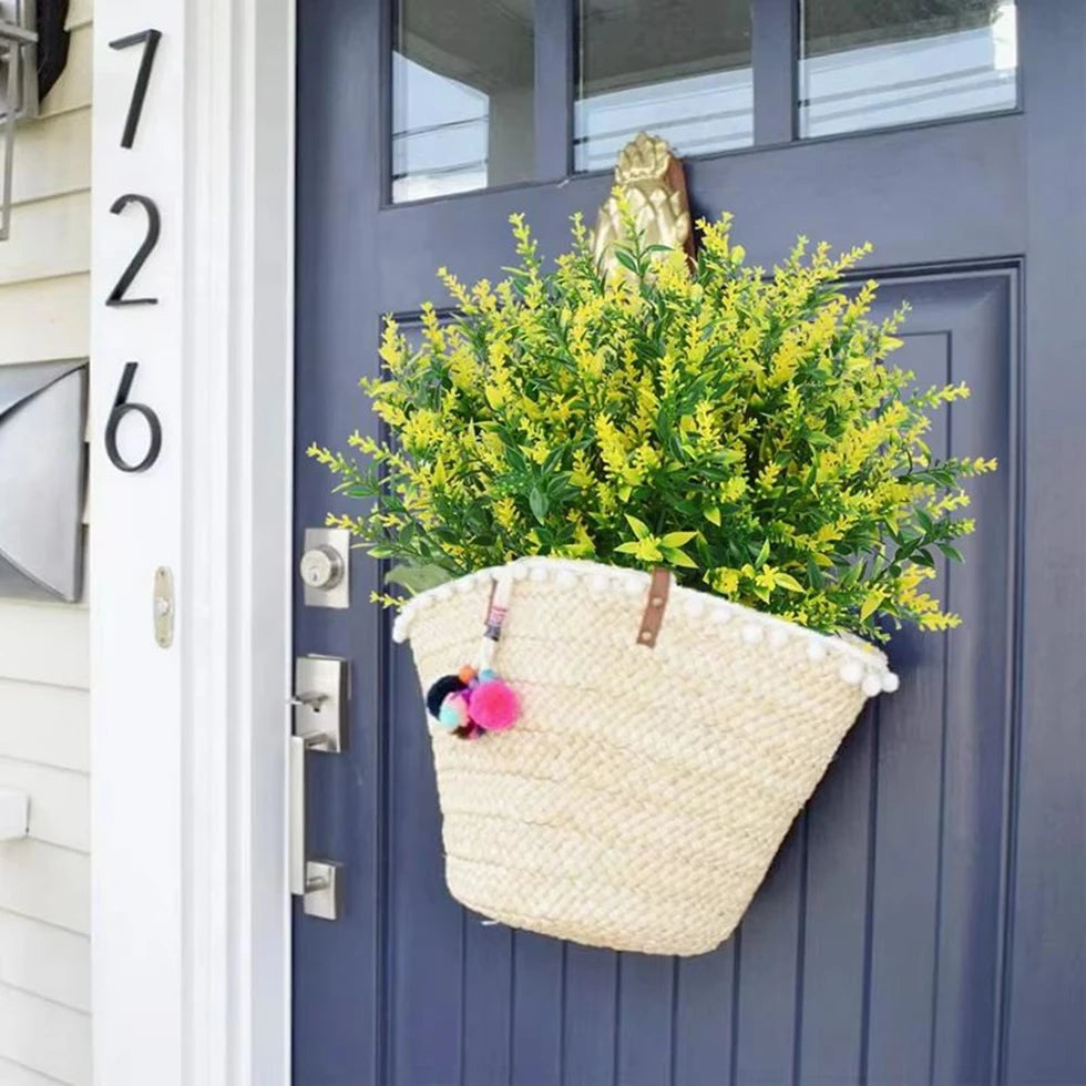 Artificial Lavender Bouquet | Fake Plastic Flowers Wedding & Decor