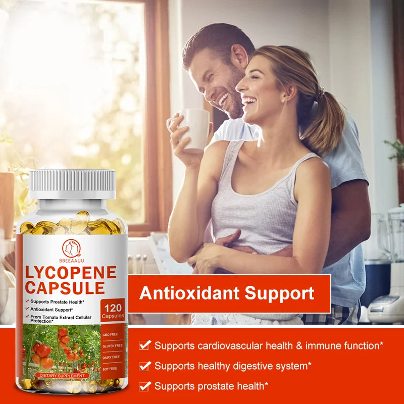 BEWORTHS Lycopene Capsules – Prostate, Bladder & Male Reproductive Health Dietary Supplement Peaceful Pleasures Health and Wellness