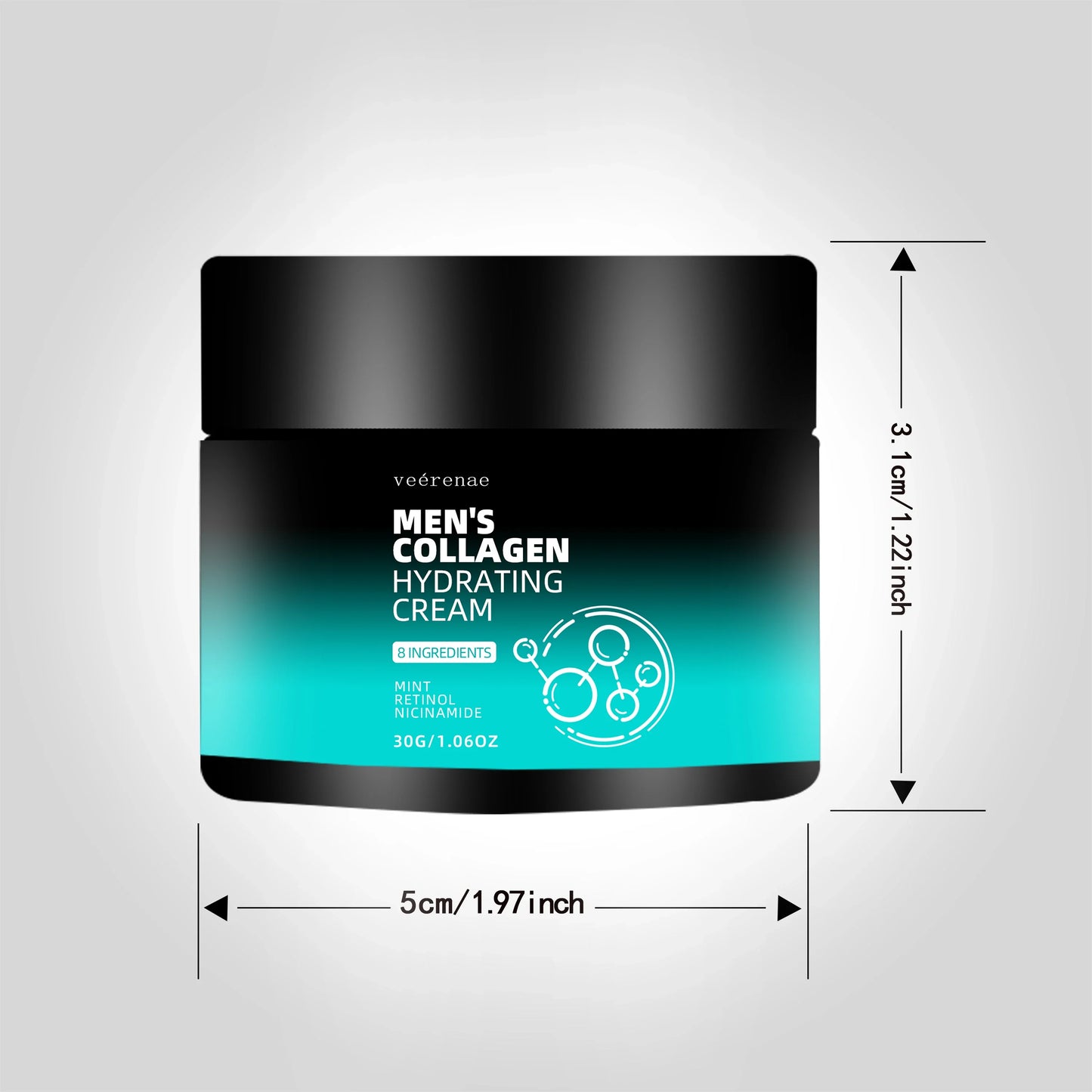 vérenae Men's Collagen Hydrating & Firming Face Cream