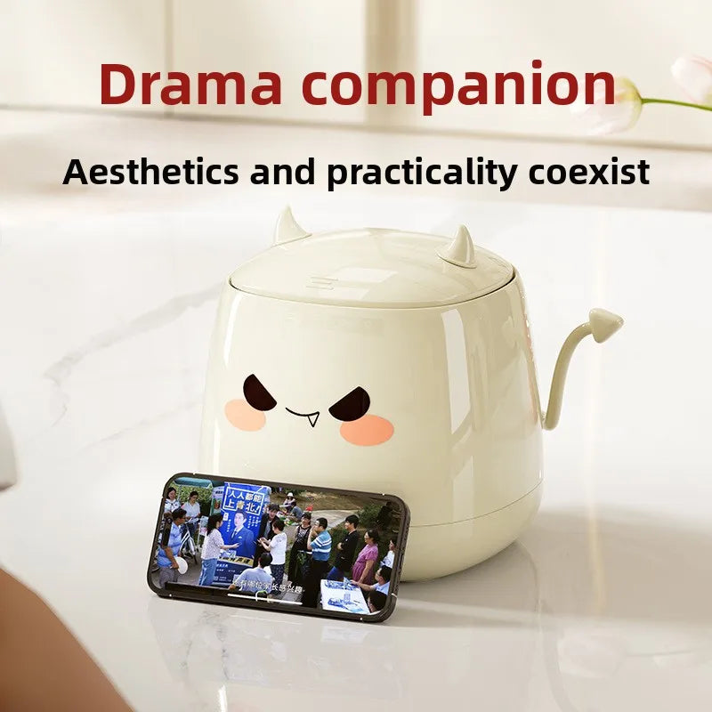 Cute Aesthetic Desktop Storage Bin - Office & Bedroom Paper Waste Basket, High-End, Space-Saving, Home Décor Must-Have Peaceful Pleasures Health and Wellness