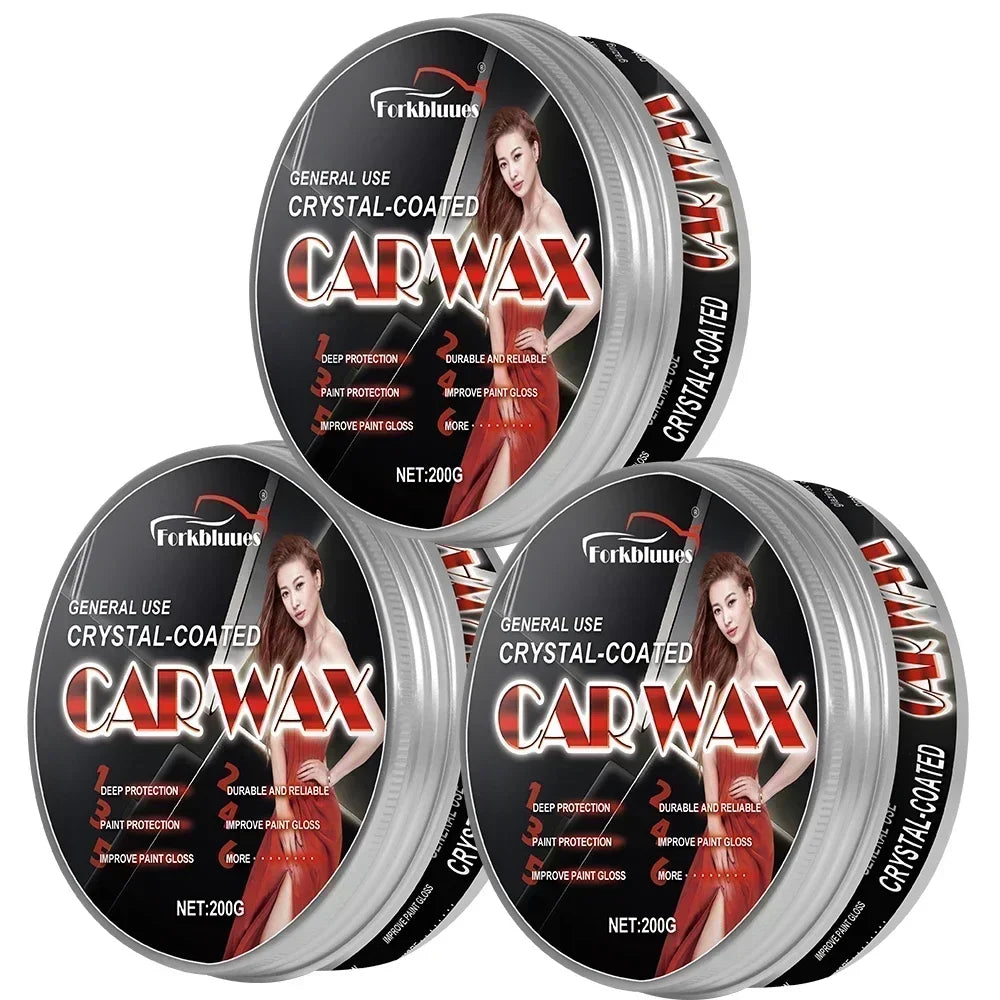 Natural Brazilian Carnauba Wax Paint Beauty Polish and Stain Removal Anti-scratch Car Wax Coating Solid Car Wax Peaceful Pleasures Health and Wellness