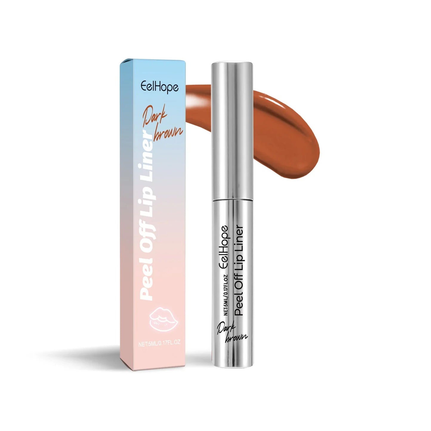 Eelhope Peel-Off Lip Liner – Waterproof Matte Tint Lip Stain