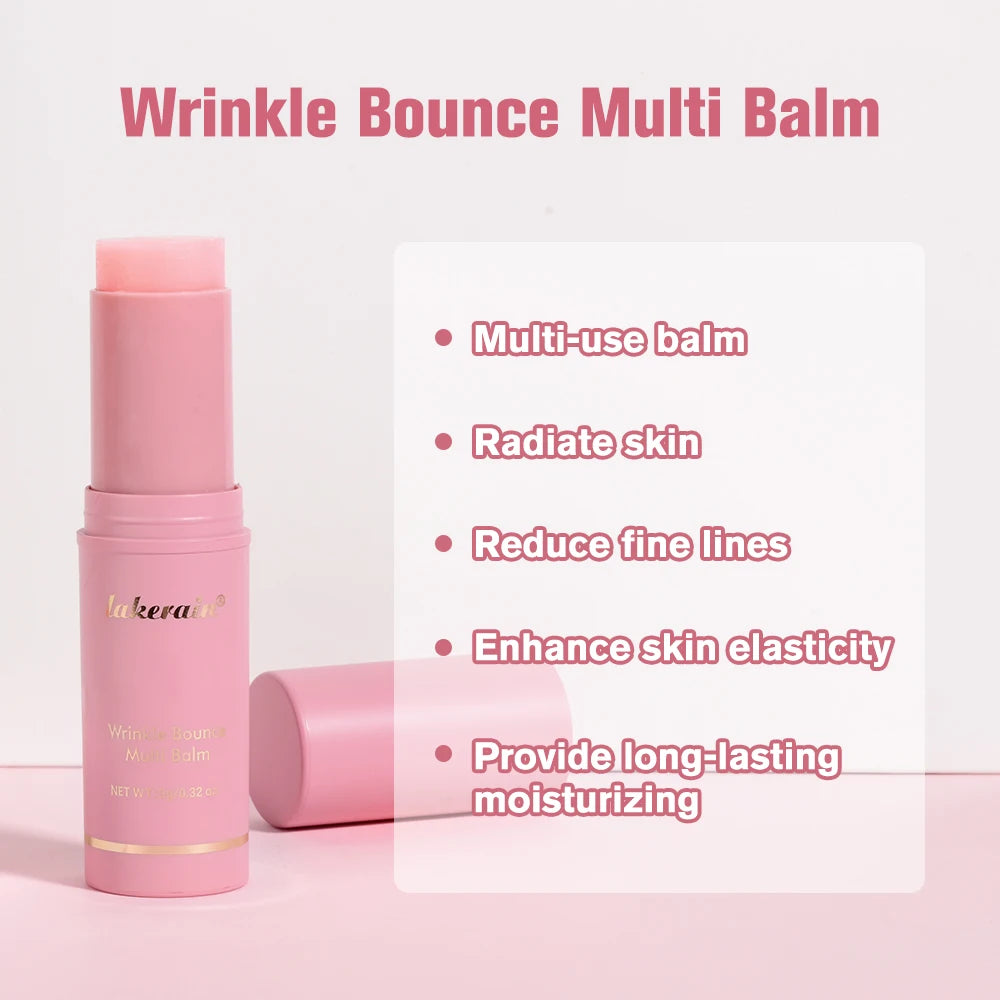 Moisturizing Wrinkle Bounce Multi Balm Collagen Multi Balm Stick Wrinkle Bounce Balm Multi Cream Dull Cosmetics Korean Peaceful Pleasures Health and Wellness