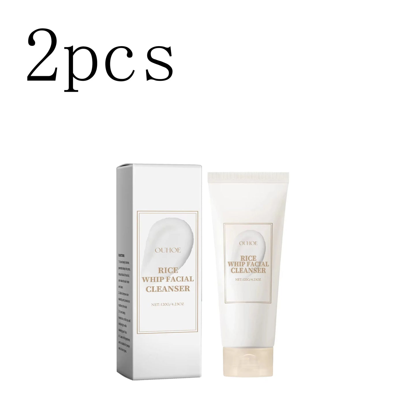 Rice Foam Face Wash – Oil Control, Pore Purifying & Brightening