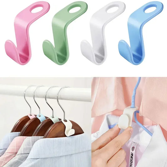 Cascading Clothes Hanger Hooks – Closet Organizer 10/20 Pcs Closet Hanger Organizer Peaceful Pleasures Health and Wellness